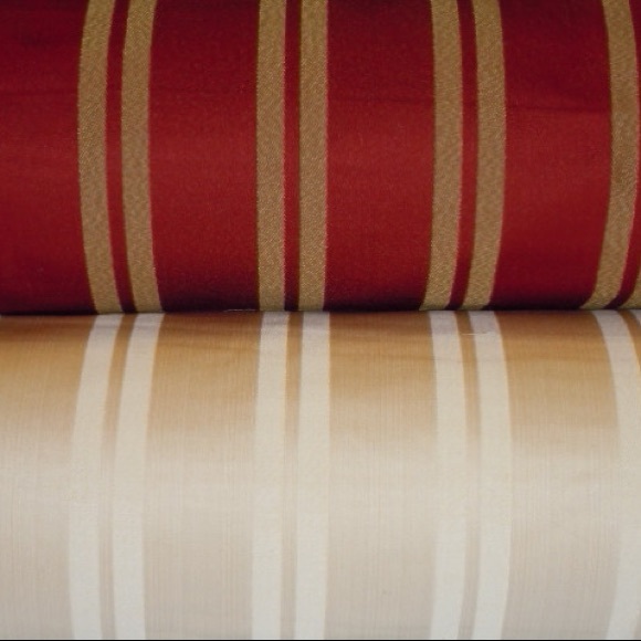 Chic Casanova Stripe in Scarlet Fabric - Picture 1 of 8